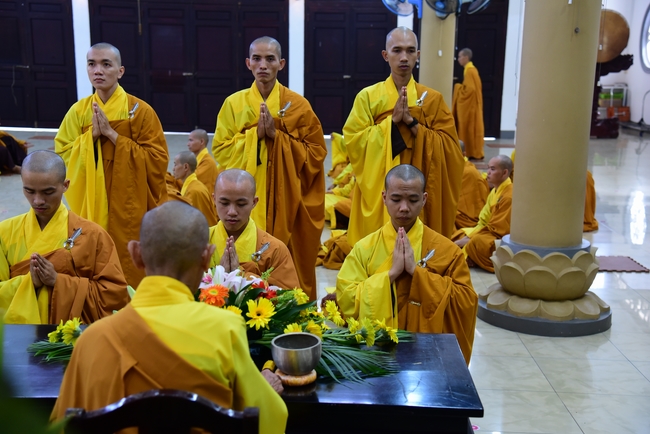 The Monastic Confession 2021 at Hoang Phap Pagoda