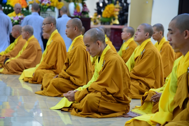 The Monastic Confession 2021 at Hoang Phap Pagoda