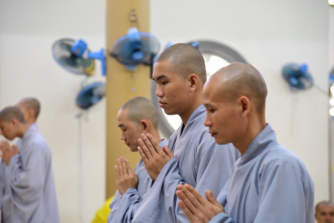 The Monastic Confession 2021 at Hoang Phap Pagoda