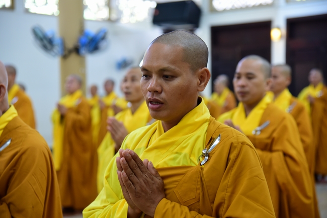 The Monastic Confession 2021 at Hoang Phap Pagoda