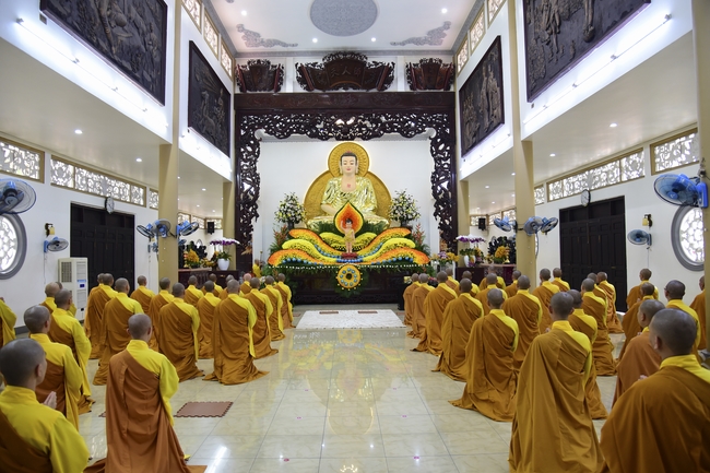 The Monastic Confession 2021 at Hoang Phap Pagoda
