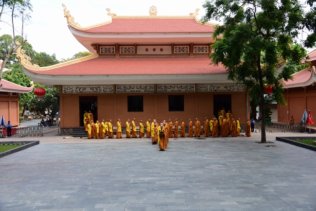 The Monastic Confession 2021 at Hoang Phap Pagoda