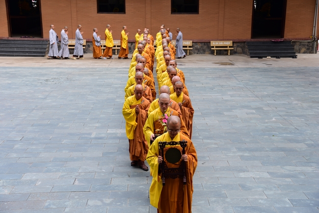 The Monastic Confession 2021 at Hoang Phap Pagoda