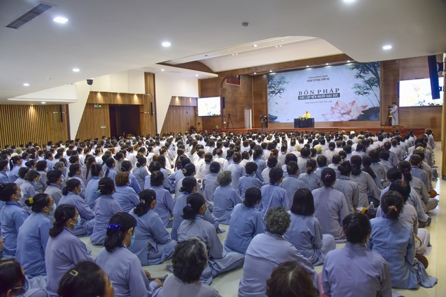 Dharma Talk “Four Dharma forming moral people” – The 96th Seven-Day Retreat