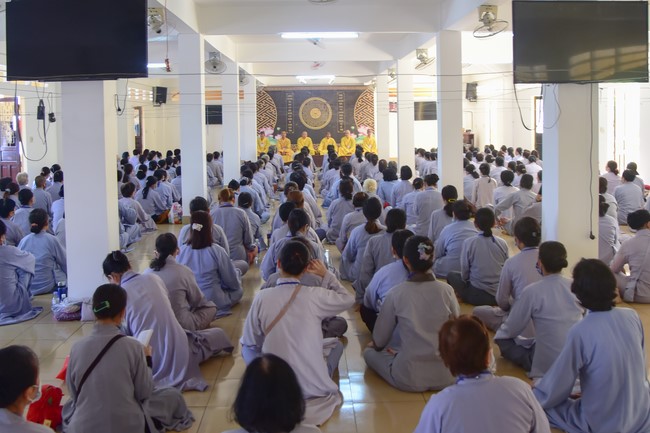 Dharma Talk “Four Dharma forming moral people” – The 96th Seven-Day Retreat