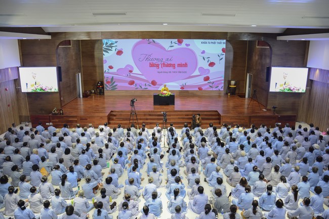 Dharma Talk “There is no affection like that for oneself” – The 96th Seven-Day Retreat.