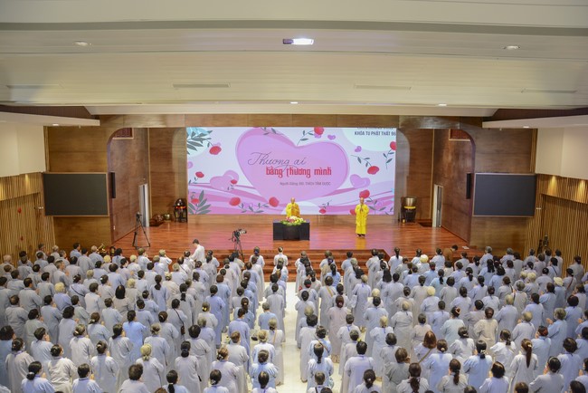 Dharma Talk “There is no affection like that for oneself” – The 96th Seven-Day Retreat.