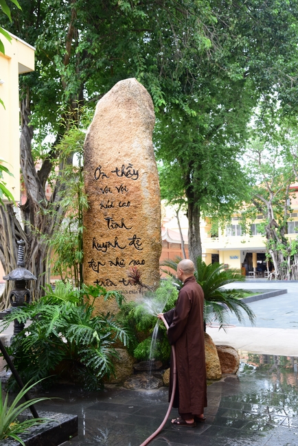 Quý Thầy chùa Hoằng Pháp an cư tập trung