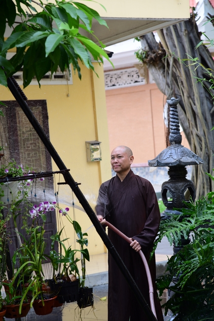 Quý Thầy chùa Hoằng Pháp an cư tập trung