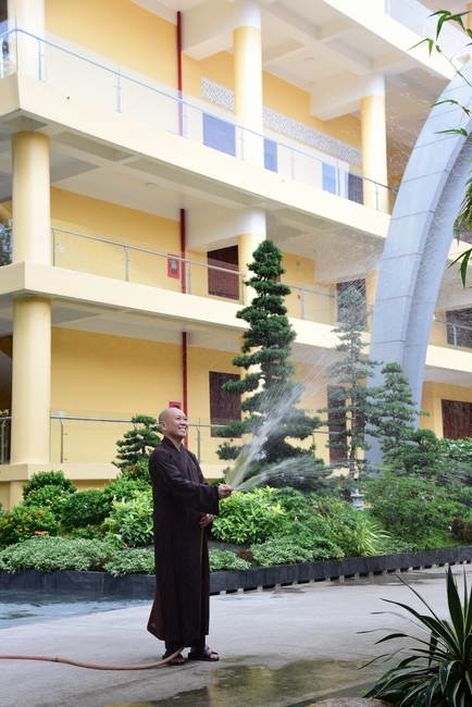 Quý Thầy chùa Hoằng Pháp an cư tập trung