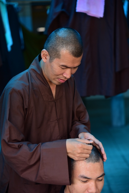 Quý Thầy chùa Hoằng Pháp an cư tập trung