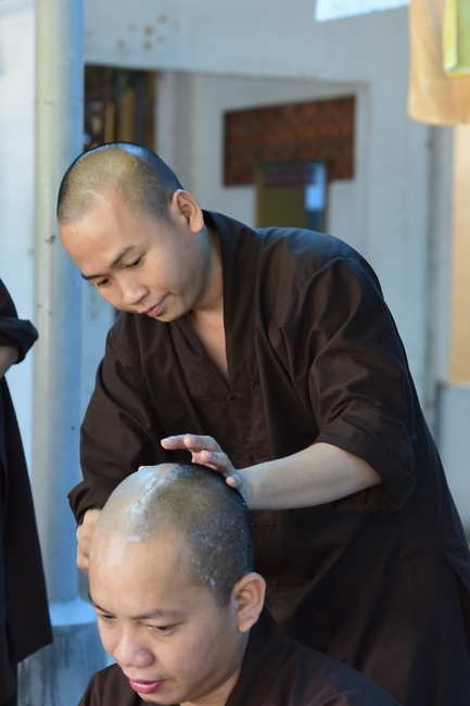 Quý Thầy chùa Hoằng Pháp an cư tập trung