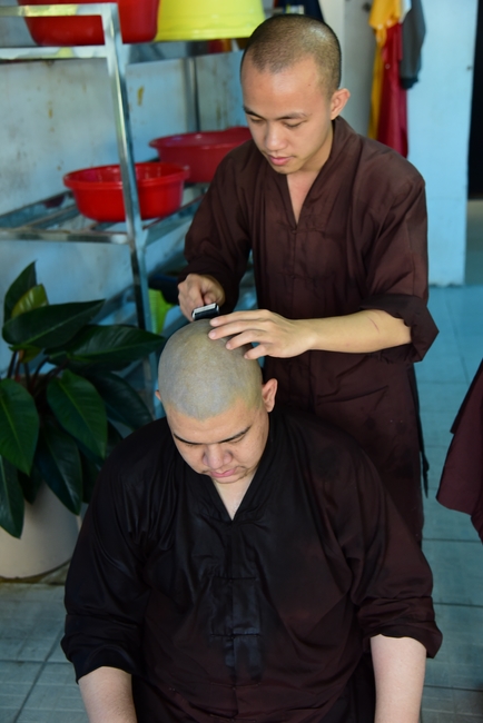 Quý Thầy chùa Hoằng Pháp an cư tập trung