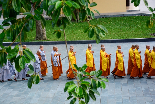 Quý Thầy chùa Hoằng Pháp an cư tập trung