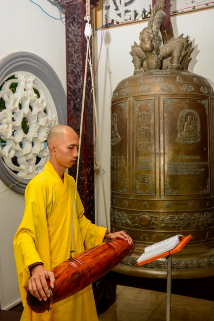 Quý Thầy chùa Hoằng Pháp an cư tập trung