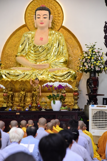 Quý Thầy chùa Hoằng Pháp an cư tập trung