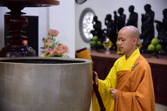 Quý Thầy chùa Hoằng Pháp an cư tập trung