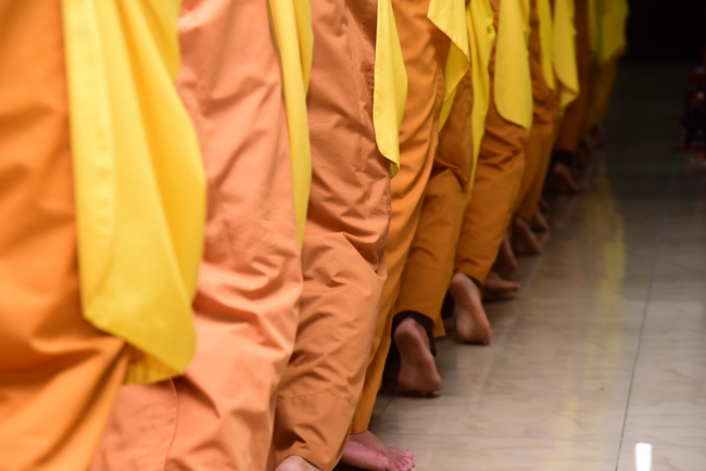 Quý Thầy chùa Hoằng Pháp an cư tập trung