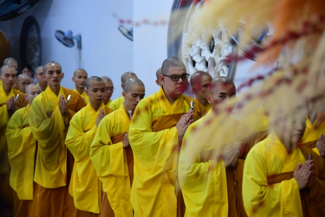 Quý Thầy chùa Hoằng Pháp an cư tập trung