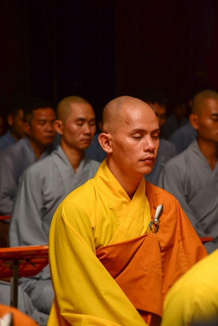 Quý Thầy chùa Hoằng Pháp an cư tập trung