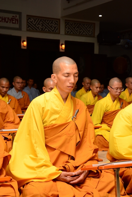 Quý Thầy chùa Hoằng Pháp an cư tập trung