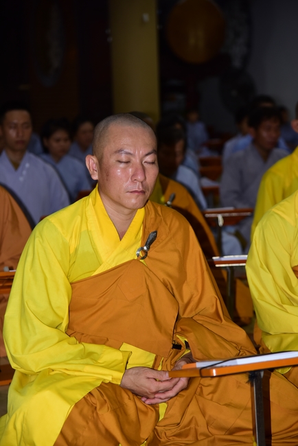 Quý Thầy chùa Hoằng Pháp an cư tập trung