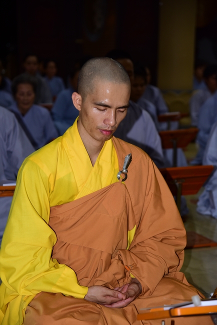 Quý Thầy chùa Hoằng Pháp an cư tập trung