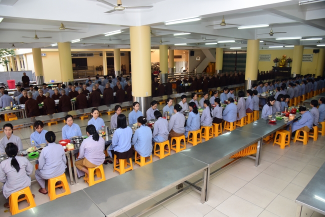 Quý Thầy chùa Hoằng Pháp an cư tập trung