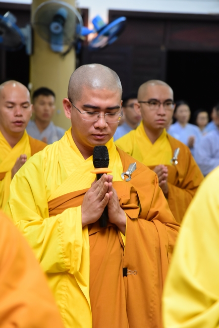 Quý Thầy chùa Hoằng Pháp an cư tập trung