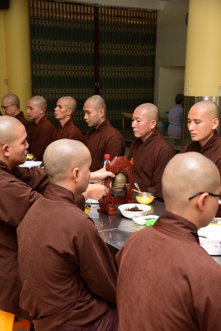 Quý Thầy chùa Hoằng Pháp an cư tập trung