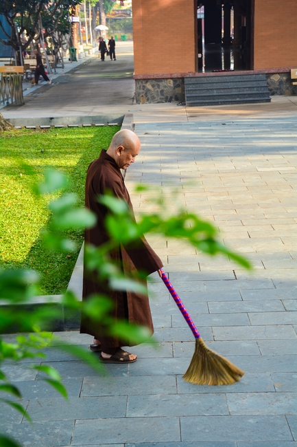 Quý Thầy chùa Hoằng Pháp an cư tập trung