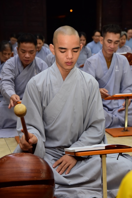 Quý Thầy chùa Hoằng Pháp an cư tập trung