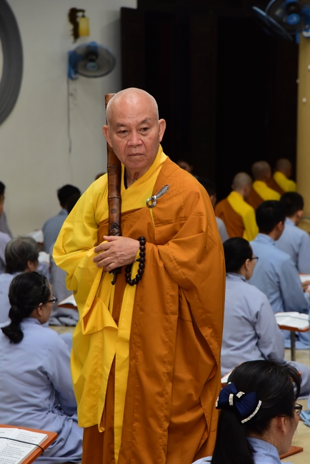 Quý Thầy chùa Hoằng Pháp an cư tập trung