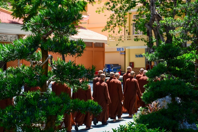 Quý Thầy chùa Hoằng Pháp an cư tập trung