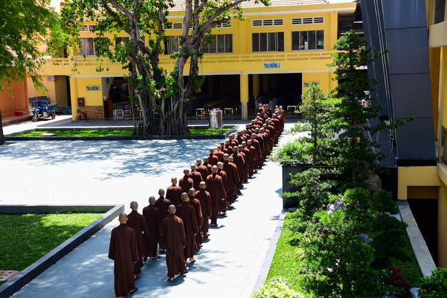 Quý Thầy chùa Hoằng Pháp an cư tập trung