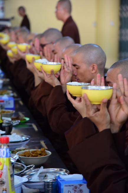 Quý Thầy chùa Hoằng Pháp an cư tập trung