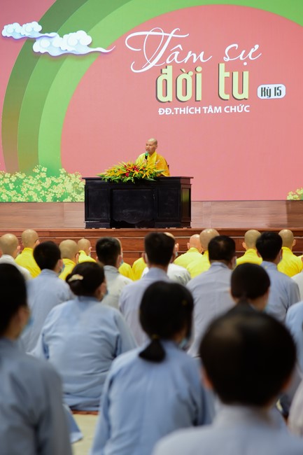 The 15th Dharma Talk Program: Confidences in the life of cultivation.