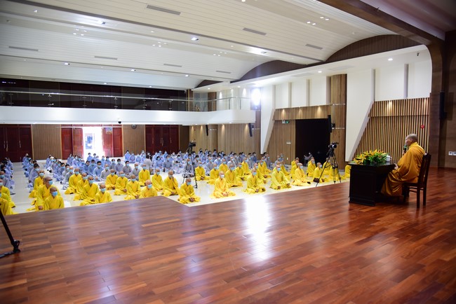 The 15th Dharma Talk Program: Confidences in the life of cultivation.