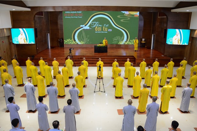 The 16th Dharma Talk Program: Confidences in the life of cultivation.