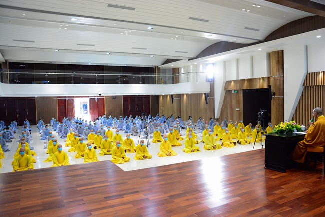 The 16th Dharma Talk Program: Confidences in the life of cultivation.