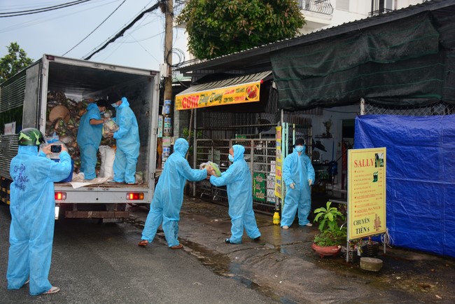 Continuing to support people in need in the Covid-19 pandemic of Hoang Phap Pagoda (series 12)