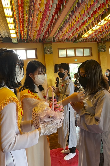 Ullambana Ceremony at Hoang Phap ashram in Jeonju - South Korea