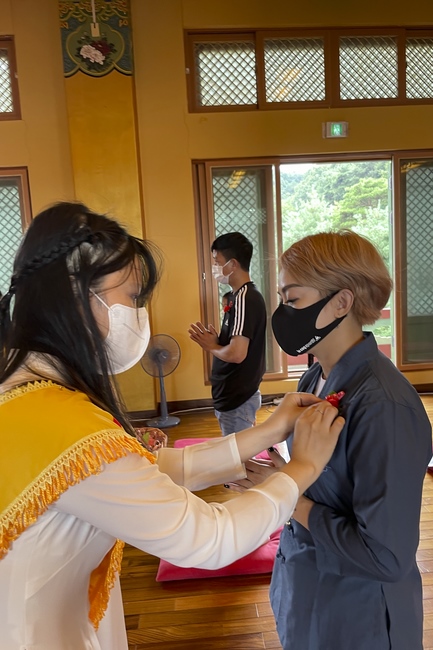 Ullambana Ceremony at Hoang Phap ashram in Jeonju - South Korea