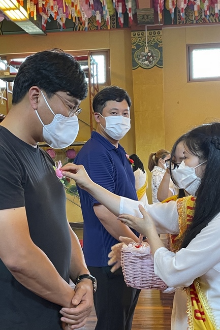 Ullambana Ceremony at Hoang Phap ashram in Jeonju - South Korea