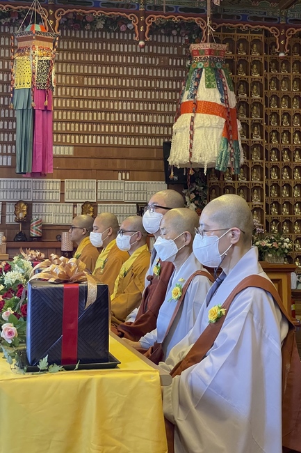 Ullambana Ceremony at Hoang Phap ashram in Jeonju - South Korea