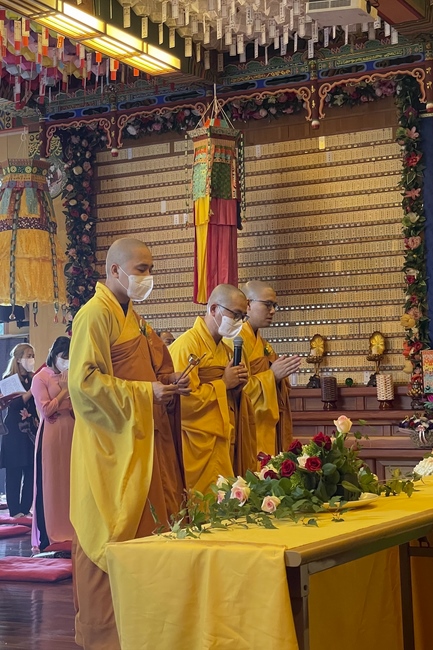Ullambana Ceremony at Hoang Phap ashram in Jeonju - South Korea