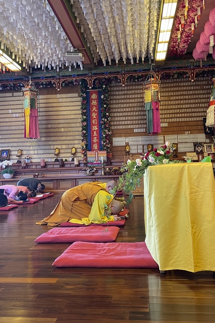 Ullambana Ceremony at Hoang Phap ashram in Jeonju - South Korea