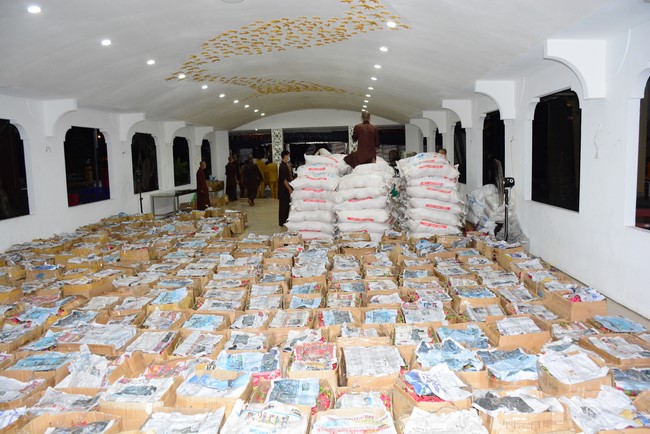 Continuing to support people in need in the Covid-19 pandemic of Hoang Phap Pagoda (series 9)