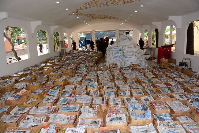 Continuing to support people in need in the Covid-19 pandemic of Hoang Phap Pagoda (series 9)