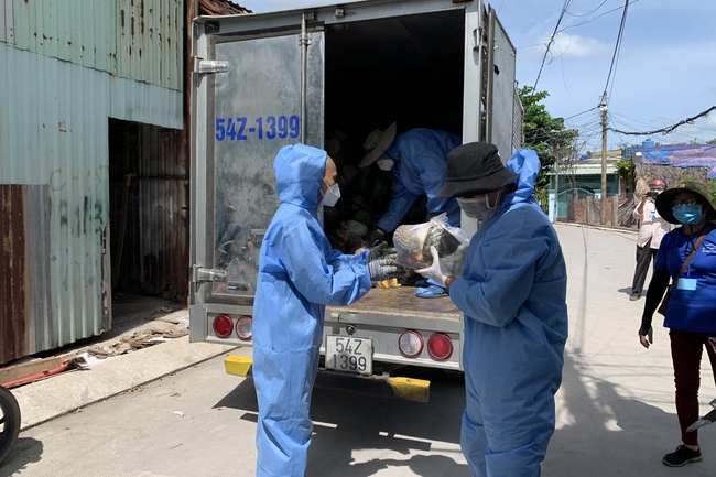 Continuing to support people in need in the Covid-19 pandemic of Hoang Phap Pagoda (series 10)